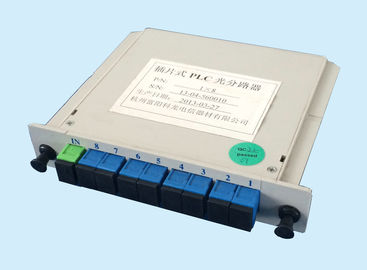 中国 繊維光学PLCのディバイダー1x8の挿入のタイプPlcの平面の光波回路 サプライヤー