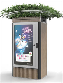 中国 広告が付いているカスタマイズされた繊維光学相互接続コミュニケーション キャビネット サプライヤー