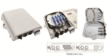 中国 壁に取り付けられた光ファイバーの配電箱227X181X54.5mm （Indoor&amp;outdoor）、IP65,8SC/8duplex LC/1X8のディバイダー サプライヤー