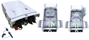 中国 壁に取り付けられた光ファイバーの配電箱274X175X82mm （POLE-MOUNTED）、IP65,8CORESは、切られていない、PRE-CONNECTION支えます サプライヤー