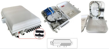 中国 光ファイバーの配電箱1x16のディバイダーか2PCS 1X8PLCまたはか16coreアダプター、300X222X73mm、IP65壁に取り付けられた サプライヤー