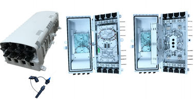 中国 プラスチック繊維の配電箱GFS-16X、16CORES （PRE-CONNECTION）、380*198.5*121mmの壁は/、IP65、支えます切られていない棒取付けました サプライヤー