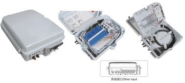中国 プラスチック繊維の配電箱GFS-24A、24 ADAPTORS/1:16/2X1:8 PLC、320*240*100mmの壁は/、IP65棒取付けられて、切られていない支えます サプライヤー
