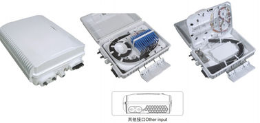 中国 光ファイバーの配電箱GFS-24E、24PCS SC/3X1:8PLC、340*250*110mmの壁は/、IP65、支えます切られていない棒取付けました サプライヤー