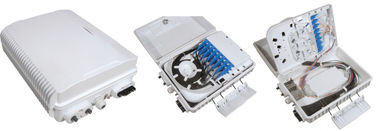 中国 光ファイバーの配電箱GFS-24H、24 SCまたはLC/2X1:8/1:16PLC、340*250*110mmの壁は/、IP65、支えます切られていない棒取付けました サプライヤー