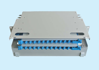 中国 ODFの単位24の中心の光ファイバーの配線盤/電力配分フレーム サプライヤー